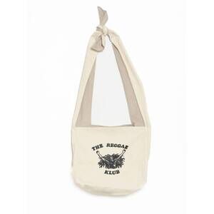 NEW NICHOLAS DALEY sling printed tote bag in ecru